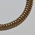 Vintage Sterling Silver Gilt Panther Pedestal Green Stone Pendant