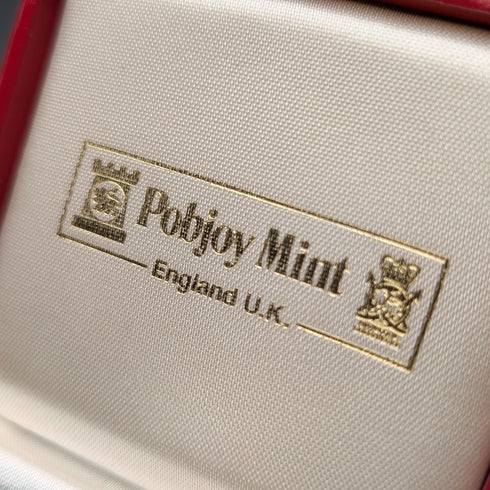 1998年 英國直布羅陀 克朗銀幣 「彼得兔」PobjoyMint 附盒、說明書