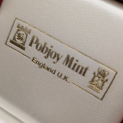 1997年 英國直布羅陀 克朗銀幣 「彼得兔」PobjoyMint 附贈保護盒及說明書