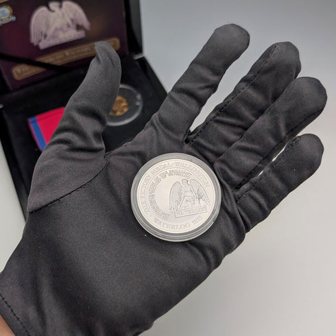 「滑鐵盧戰役」勝利200週年紀念金幣、銀幣與復刻獎章3種套裝