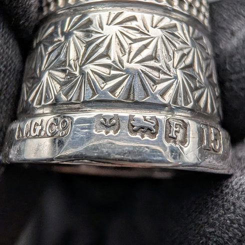 英國復古純銀頂針 3件套裝