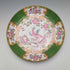 English Vintage Minton Green Cockatrice Tea Cup Trio