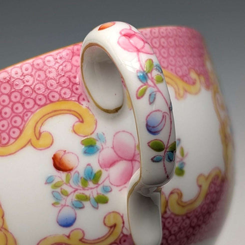 英國復古 Minton 粉紅公雞 骨瓷杯盤組