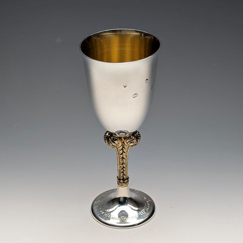 1981年 英國皇室婚禮紀念 純銀高腳杯 207克 St James House Company