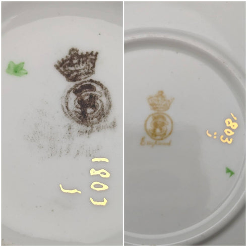 Around 1900 British Samuel Radford cup and saucer