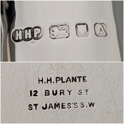 1936年英國復古純銀品脫杯 296克 Henry Hodson Plante