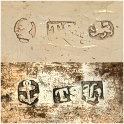 1833 年英國古董純銀油醋汁 Thomas Shaw