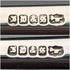 Antique English Silver Plate Fish Cutlery, 6 pairs, circa 1905, James Dixon & Sons, in a wooden box.