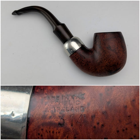 Vintage Irish Peterson System Standard Smoking Pipe 314
