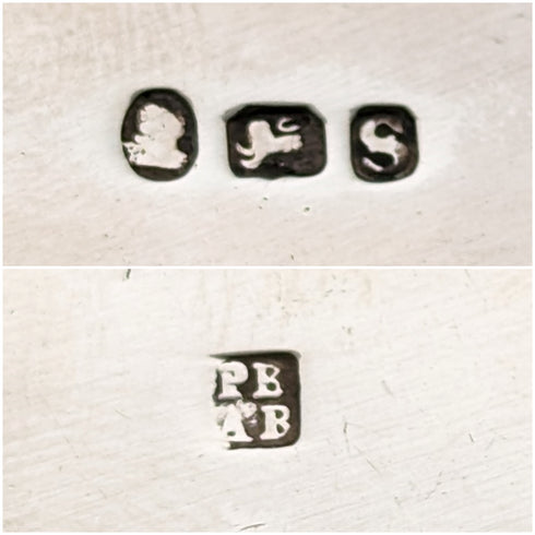 1793 年英國古董純銀糖鉗 32 克 Peter 和 Ann Bateman