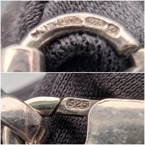 英国復古 純銀製 拜占庭鏈手鍊 30g