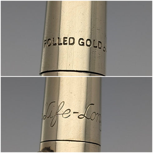 英國復古終身捲金自動鉛筆