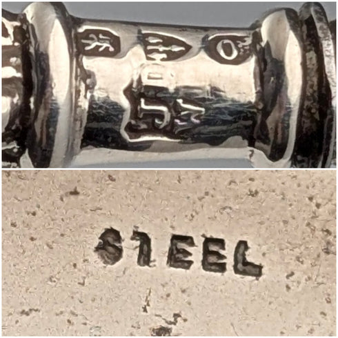 1897年 英国アンティーク 純銀ハンドル シューホーン 靴べら James Deakin & Sons