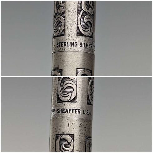 Portaminas Sheaffer vintage de plata de ley, EE. UU.