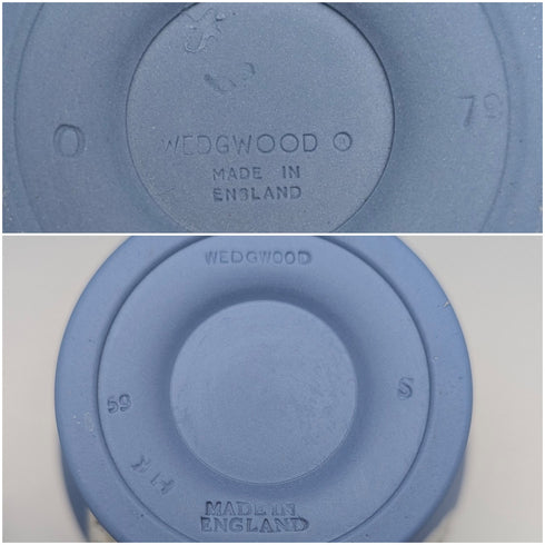 Pair of British Vintage Wedgwood Jasperware Urns