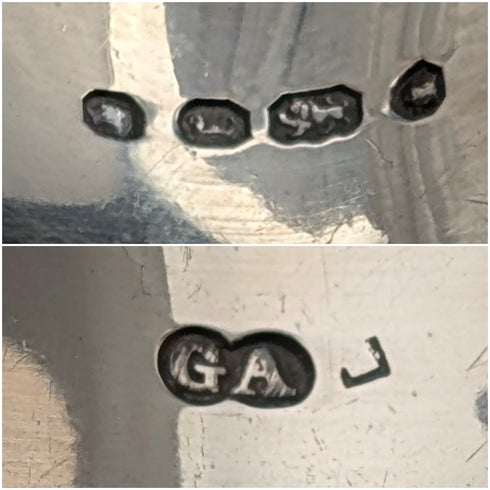 1844年 英国アンティーク 純銀製シュガートング 60g Chawner&Co