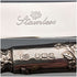 1905 British Antique Sterling Silver Handle Set of 5 Tea Knives by John Biggin in Case