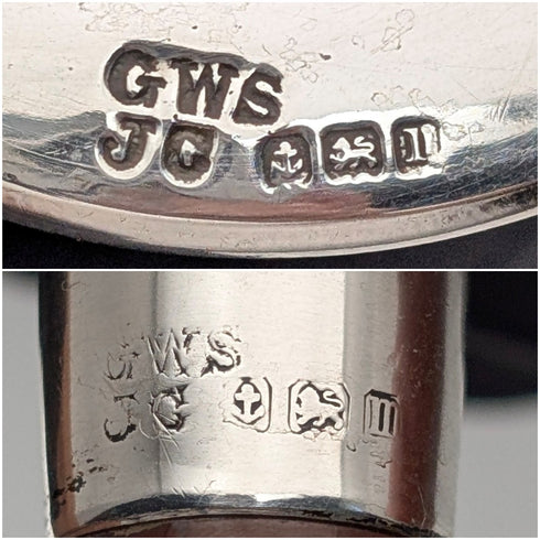 【ご注文品】1910年 英国アンティーク 純銀装飾 キャラバッシュパイプ SINGLETON&COLE