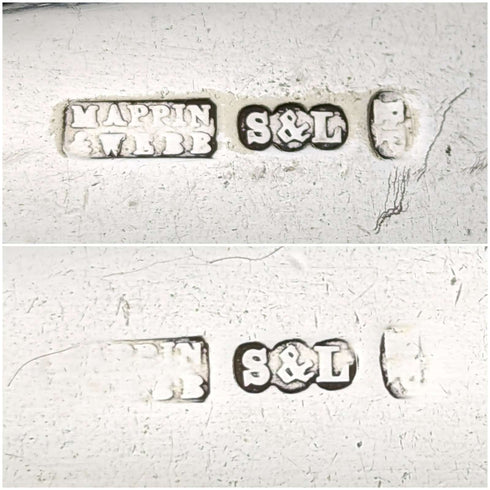 19 世紀末英國古董鍍銀魚餐具組 Mappin&Webb