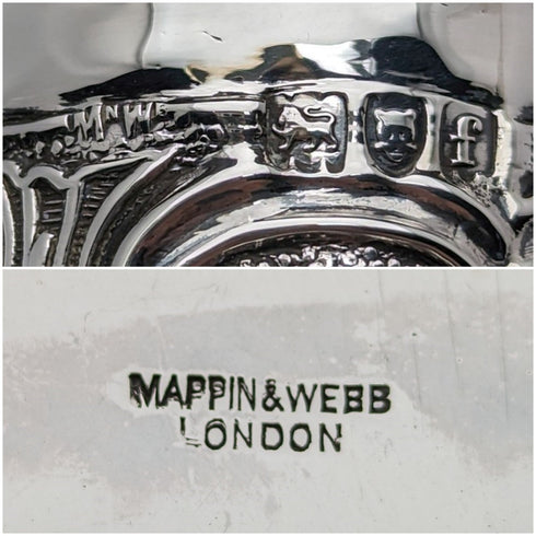 1901 年英國古董純銀盒 101 克 Mappin 和 Webb
