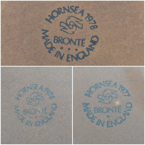 約 1977 年英國霍恩西 BRONTE 茶杯三重奏 3 件套