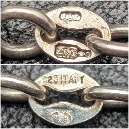 復古純銀大串珠手鍊,15克