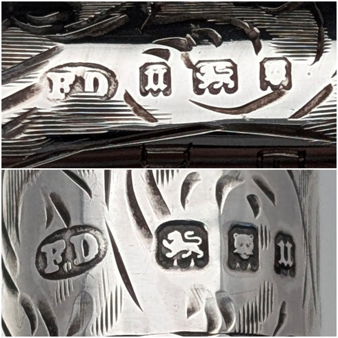 【ご注文品】1935年 英国ヴィンテージ 純銀装飾 指揮棒 コンダクターバトン ケース入り FD