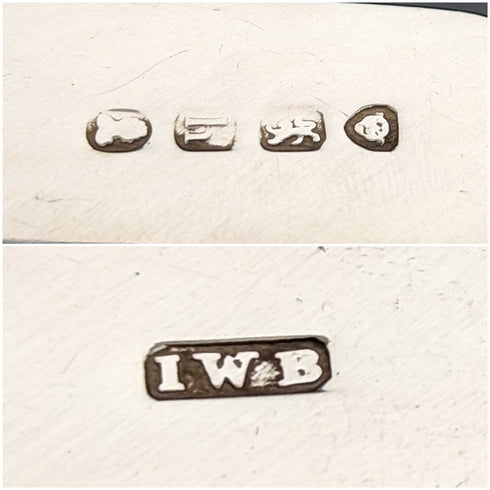 1823 年英國古董純銀糖鉗 27 克約翰威廉布萊克