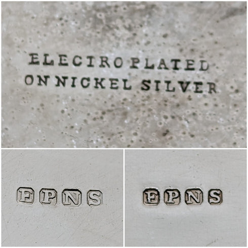 約 1900 年英國古董鍍銀茶具 3 件套