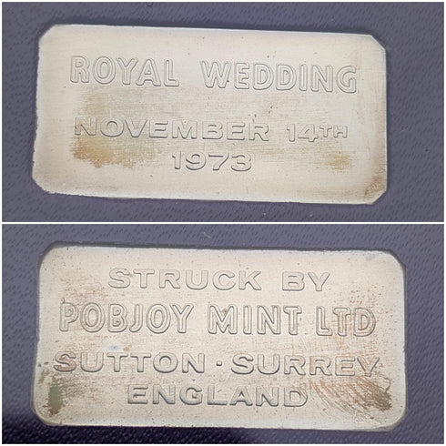 1973年 英国アン王女ご成婚記念 純銀コイン6枚セット 銀重量50g Ppbjoy Mint ltd