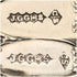 Antique British Silver Plate Fish Cutlery Set of 6 Pairs JG Graves