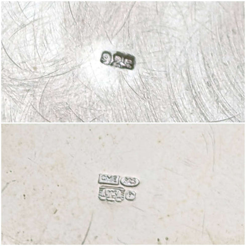 Vintage sterling silver pill case