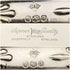 1973 British Vintage Sterling Silver Handle Cutlery 6 Pair Set Boxed Harrison Brothers