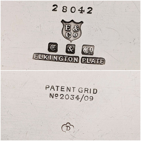 1915年左右 英國古董 鍍銀茶壺 Elkington