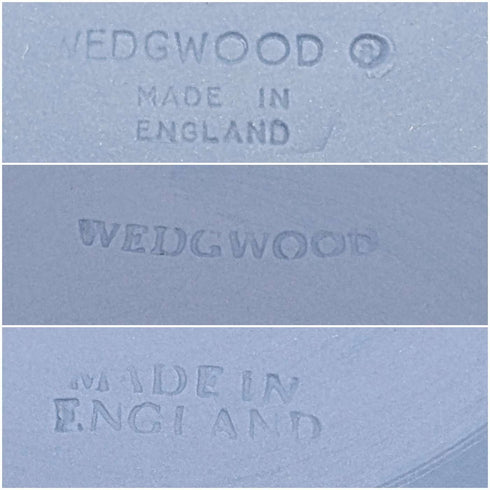 Pair of Vintage British Wedgwood Jasperware Tea Caddy Boxes