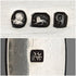Pinzas para azúcar de plata de ley, antiguas, británicas, 1791, 26g, Samuel Godbehere