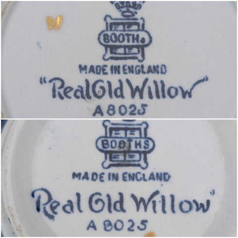 英國復古藍柳圖案杯碟架