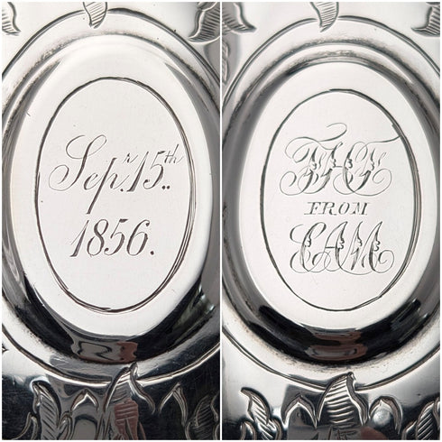 1855 年英國古董純銀杯 139 克 Henry Wilkinson