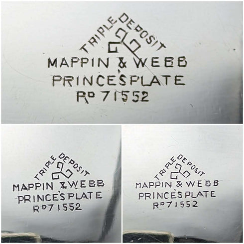 1920 年左右英國古董鍍銀茶具 Mappin & Webb
