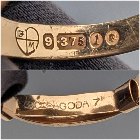 1966 British Vintage K9 Gold Signet Ring 3.3g (Size 14-16) Ring by Fred Manshaw Ltd