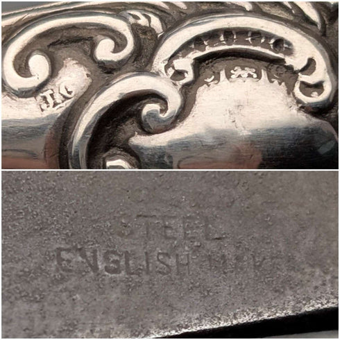 1904 年英國古董純銀手柄鞋拔,由 Joseph Gloster 製作