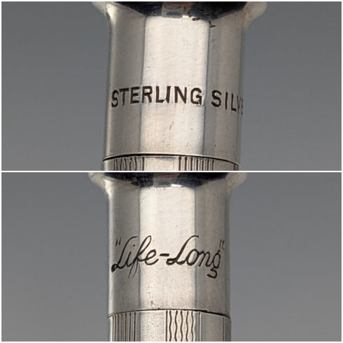 British Vintage Lifelong Sterling Silver Mechanical Pencil