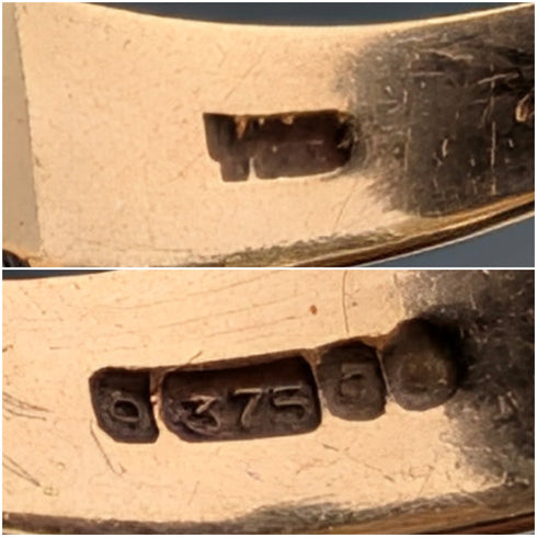 1969年 英國復古 K9金 維多利亞風格戒指(15號) 戒指