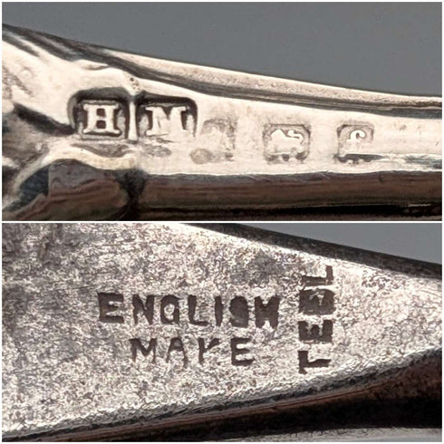 1905 年英國古董純銀柄鞋拔,亨利馬修斯 (Henry Matthews) 製作
