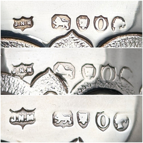 約 1889 年英國古董純銀學士茶具總計 471 克 Mappin 和 Webb