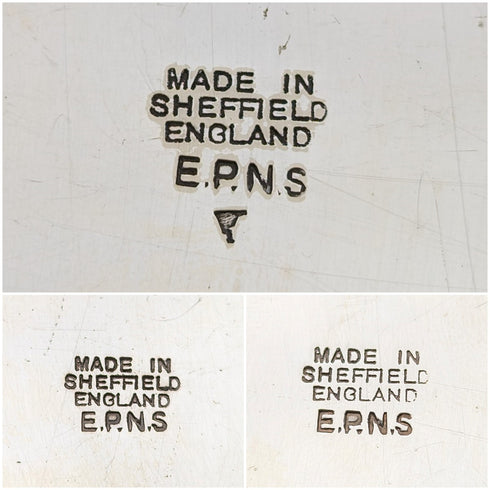 20 世紀初英國復古鍍銀茶具 3 件套