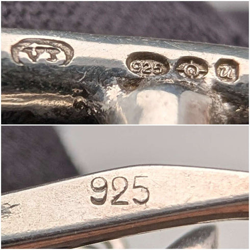 British Vintage Sterling Silver Long Curb Chain Necklace 60cm 63g VJ