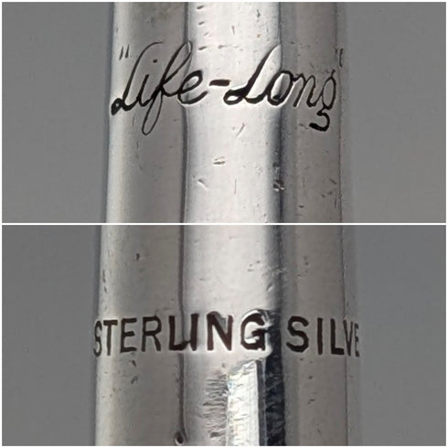 British Vintage Lifelong Sterling Silver Mechanical Pencil