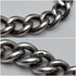 Circa 1900 English Antique Sterling Silver Albert Chain 62g Mr. Punch Charm Fob