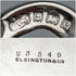 1904 British Antique Sterling Silver Earrings Dish 112g Elkington